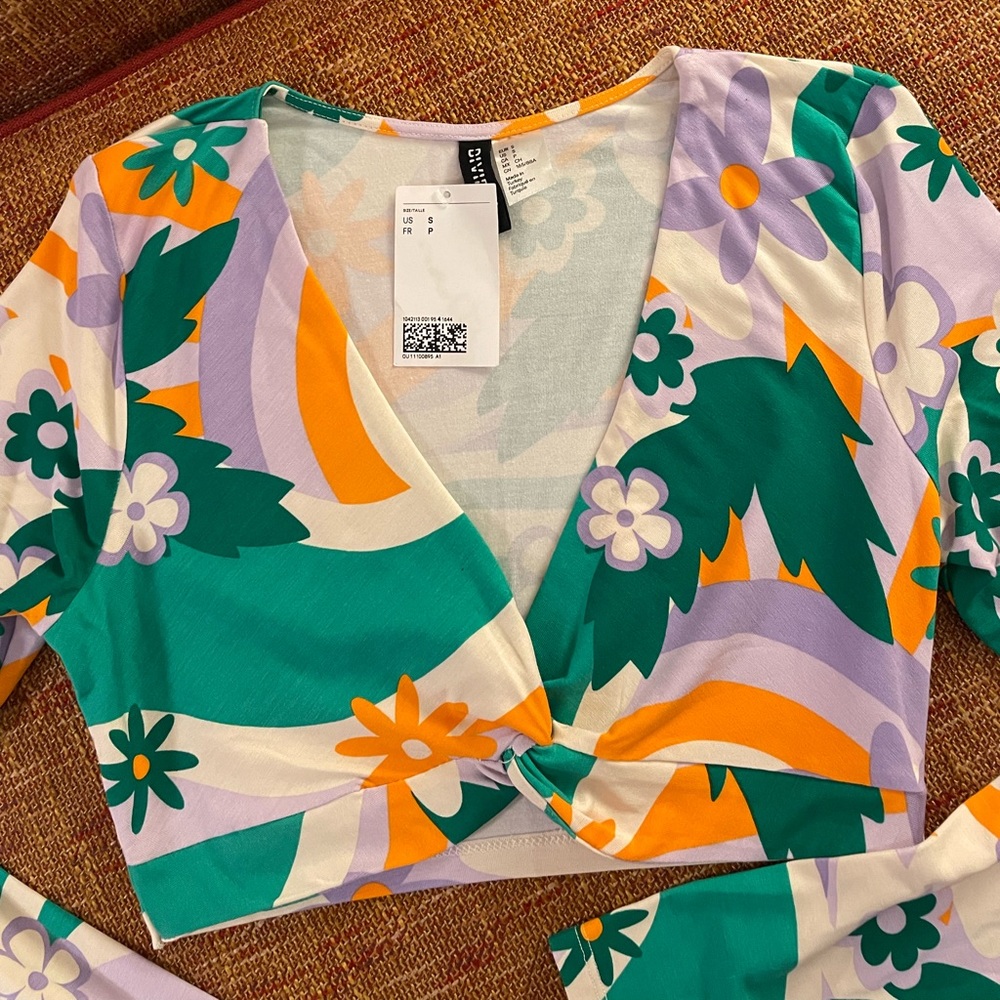 H&M SHIRT/JACKET SET